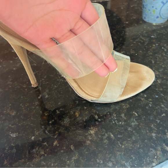Steve Madden clear strap heels - Picture 3 of 4